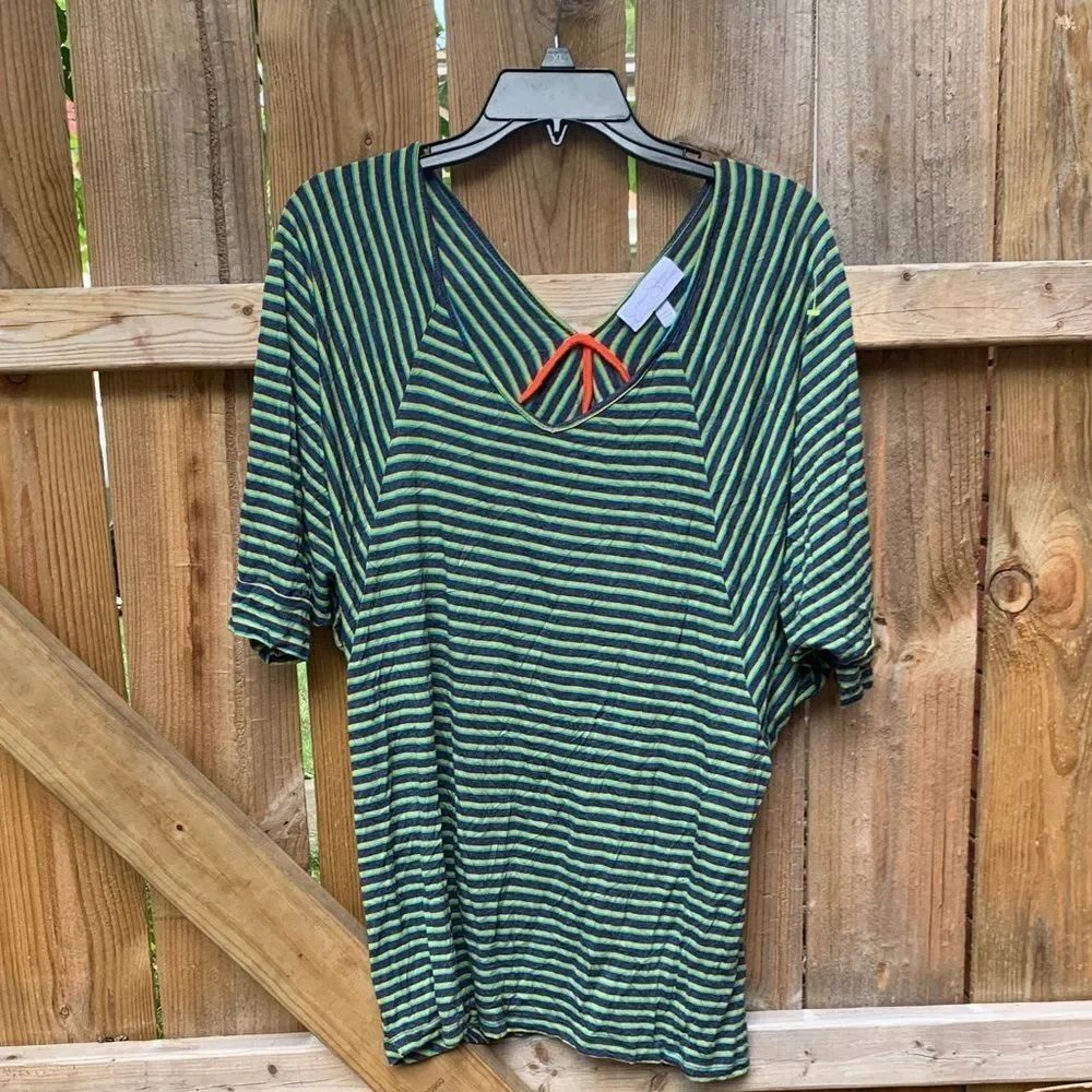 Jessica Simpson Vibrant Striped Top